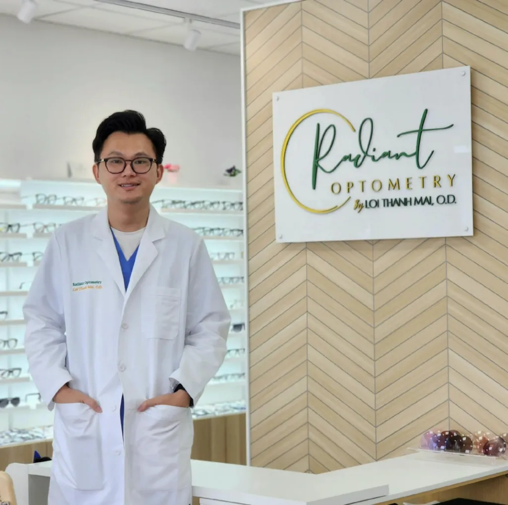 Dr. Loi Thanh Mai, optometrist at Radiant Optometry in Bellflower, CA