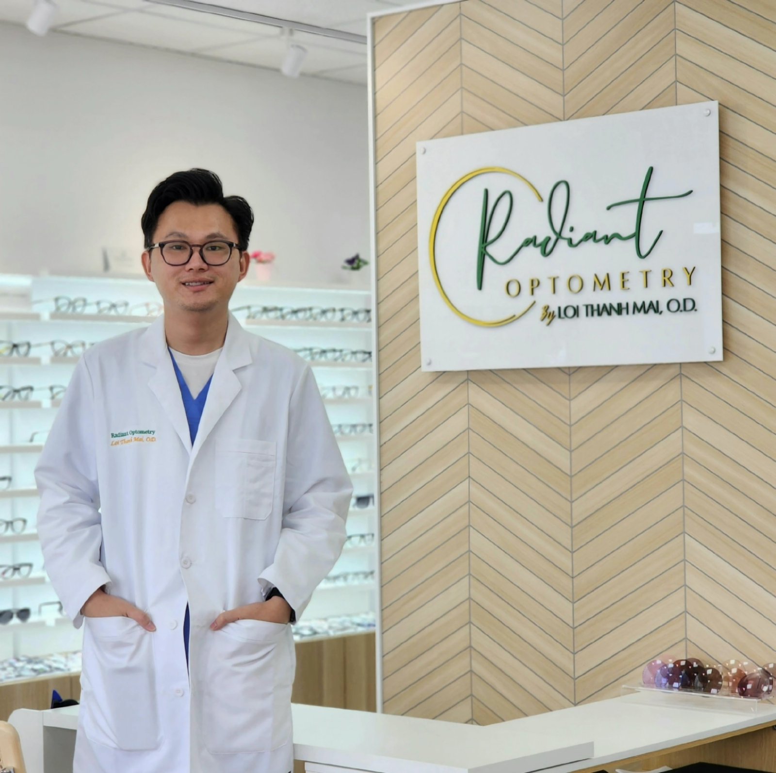 Dr. Loi Thanh Mai, optometrist at Radiant Optometry in Bellflower, CA