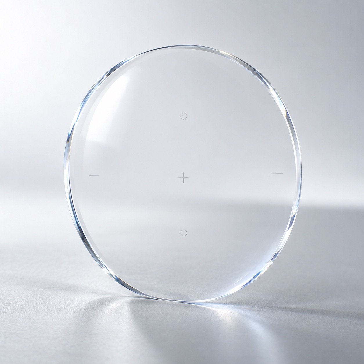 Progressive no-line multifocal eyeglass lens