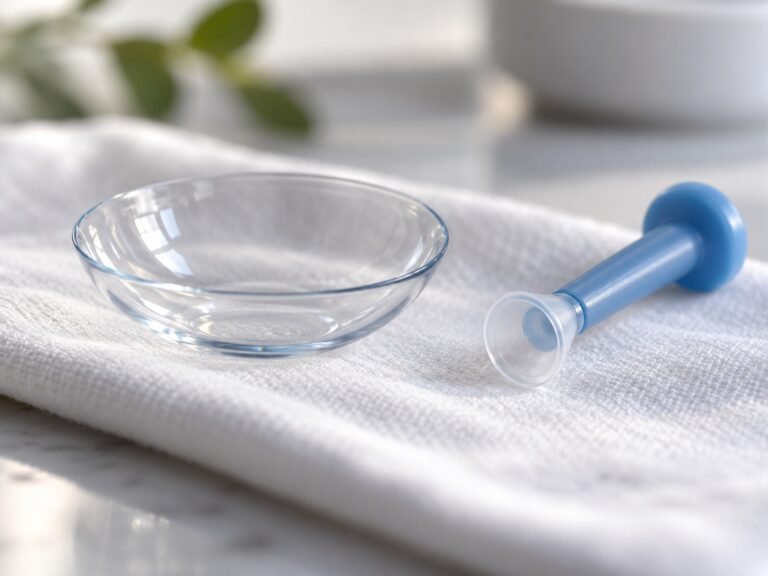 Scleral contact lens and insertion applicator